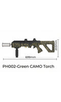 Premium Focus PH002 Tactical Torch Gun | Green Camo | BBQ & Camping Fire Starter | Wholesale Only