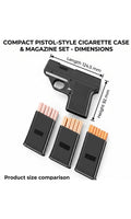 Premium YH096 Novelty Handgun Torch Lighter & Cigarette Case | Wholesale Exclusive