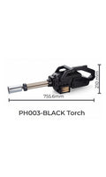 Wholesale PH003 Black Torch Gun | Heavy-Duty Tactical Blowtorch for BBQ & Camping