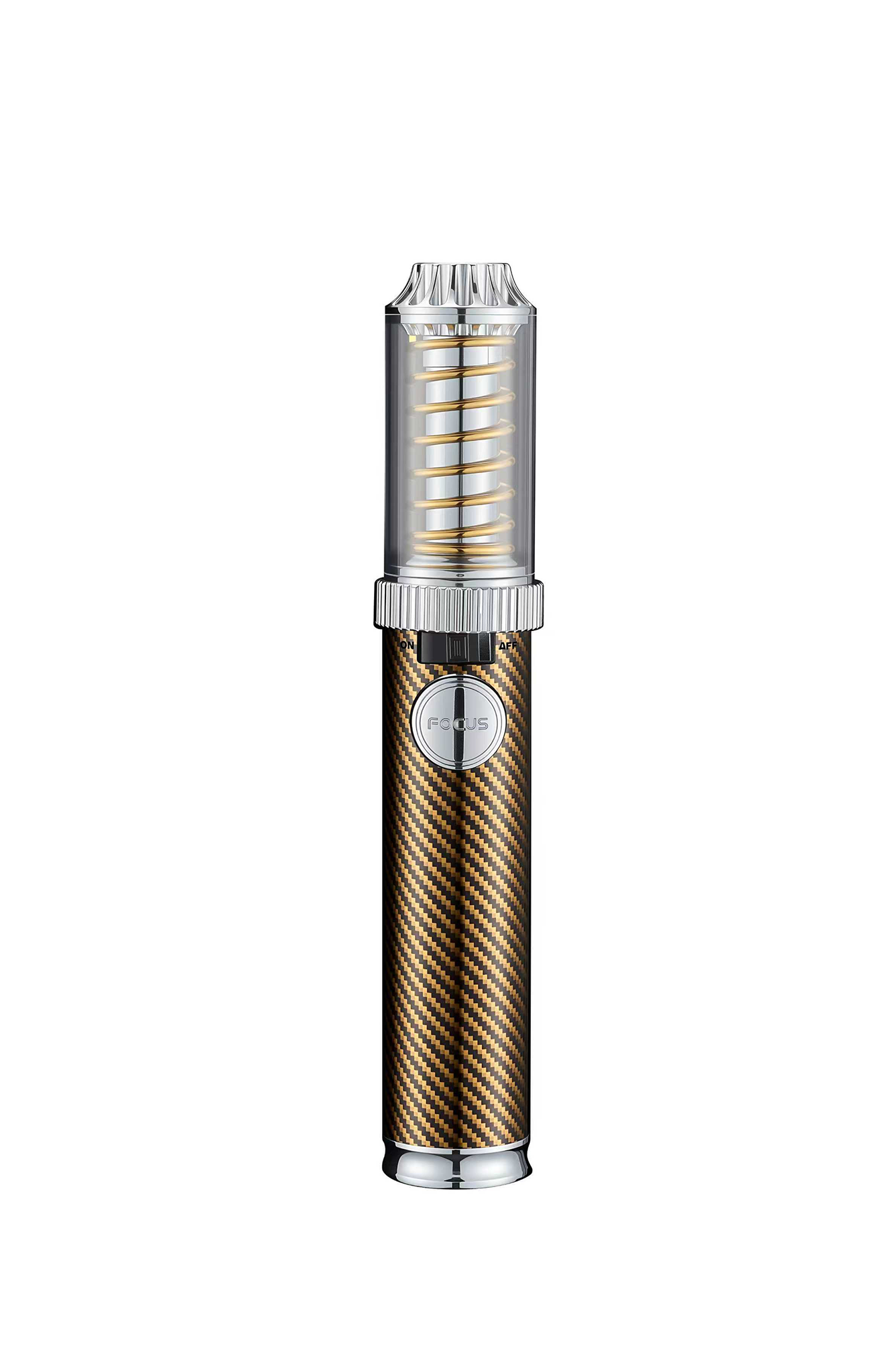 Premium FOCUS SG019 Torch Lighter | Carbon Fiber Style (Wholesale Exclusive)