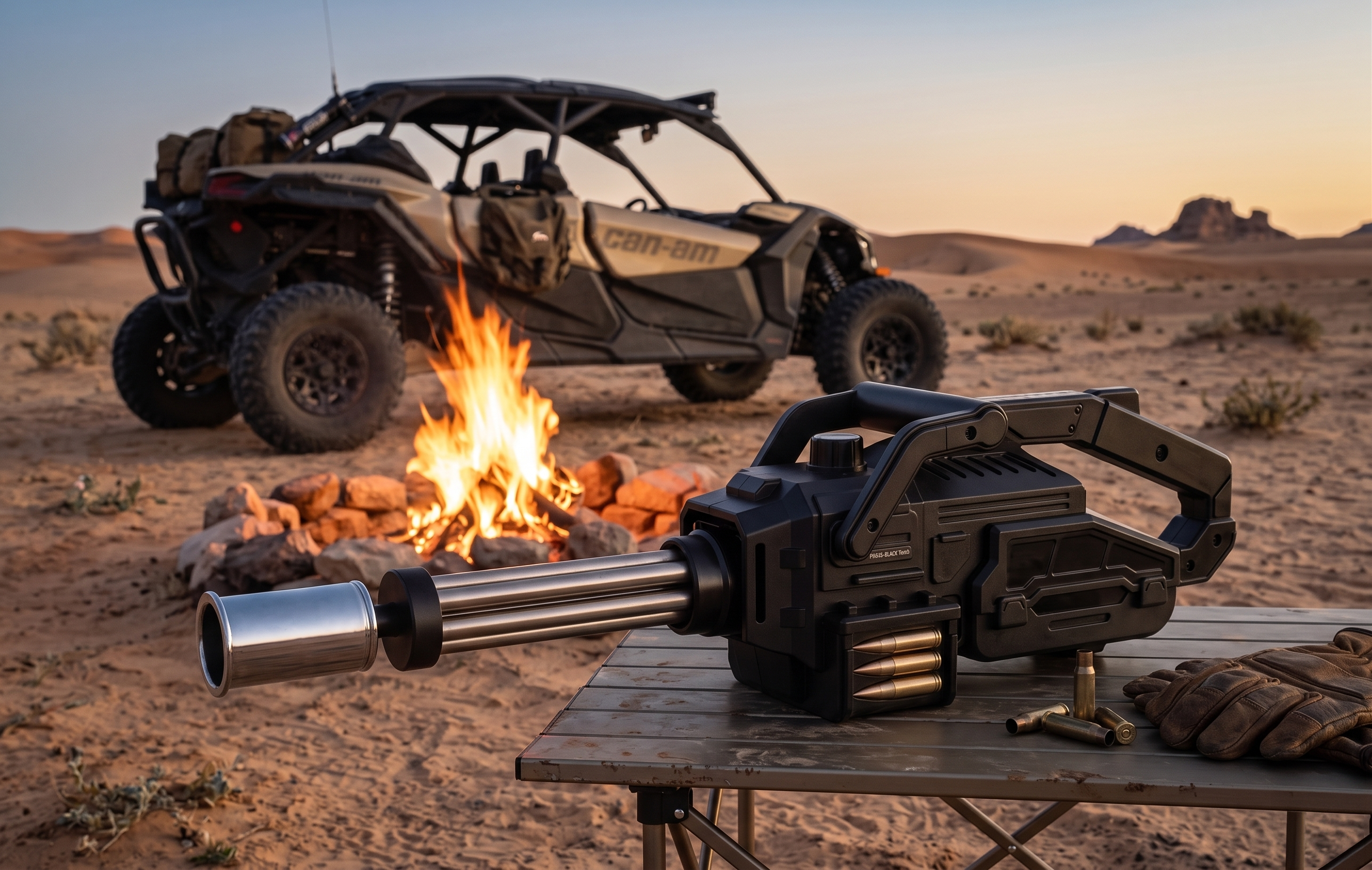 Wholesale PH003 Black Torch Gun | Heavy-Duty Tactical Blowtorch for BBQ & Camping