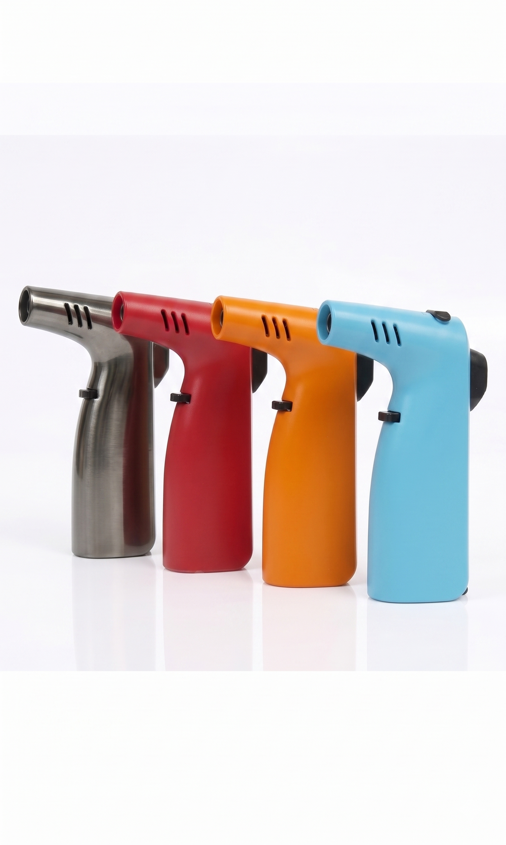 SG005 Precision Handheld Butane Torch Lighter - Adjustable Flame & Multi-Color Options