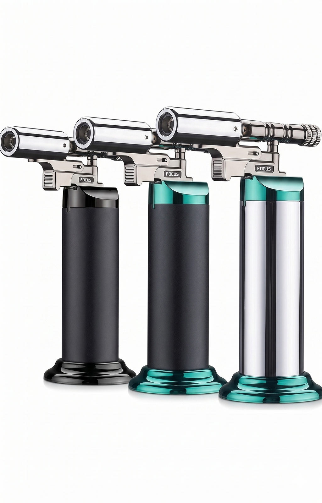Premium SG009 Professional Torch Lighter | Free-Standing Base (Wholesale Exclusive)