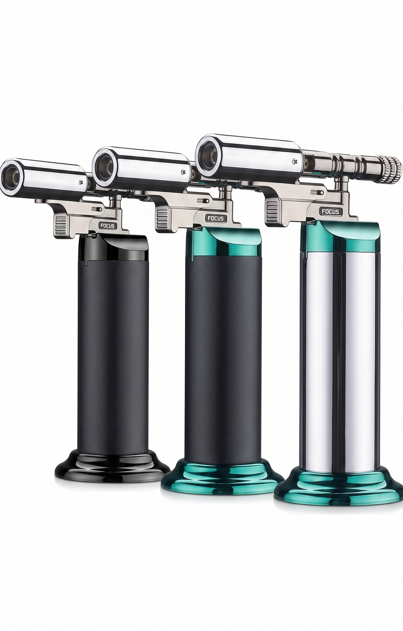 Premium SG009 Professional Torch Lighter | Free-Standing Base (Wholesale Exclusive)