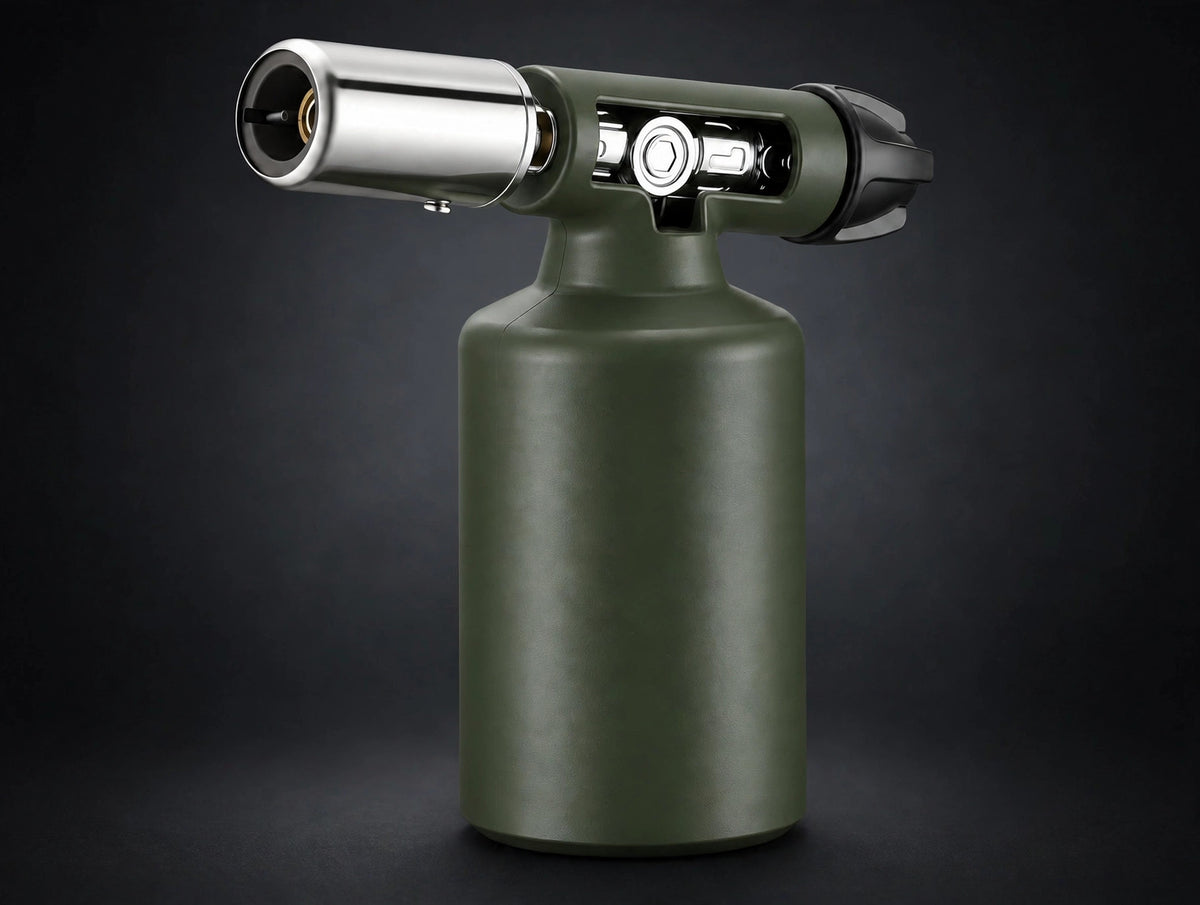 FOCUS SG041 Green cylinder grenade torch