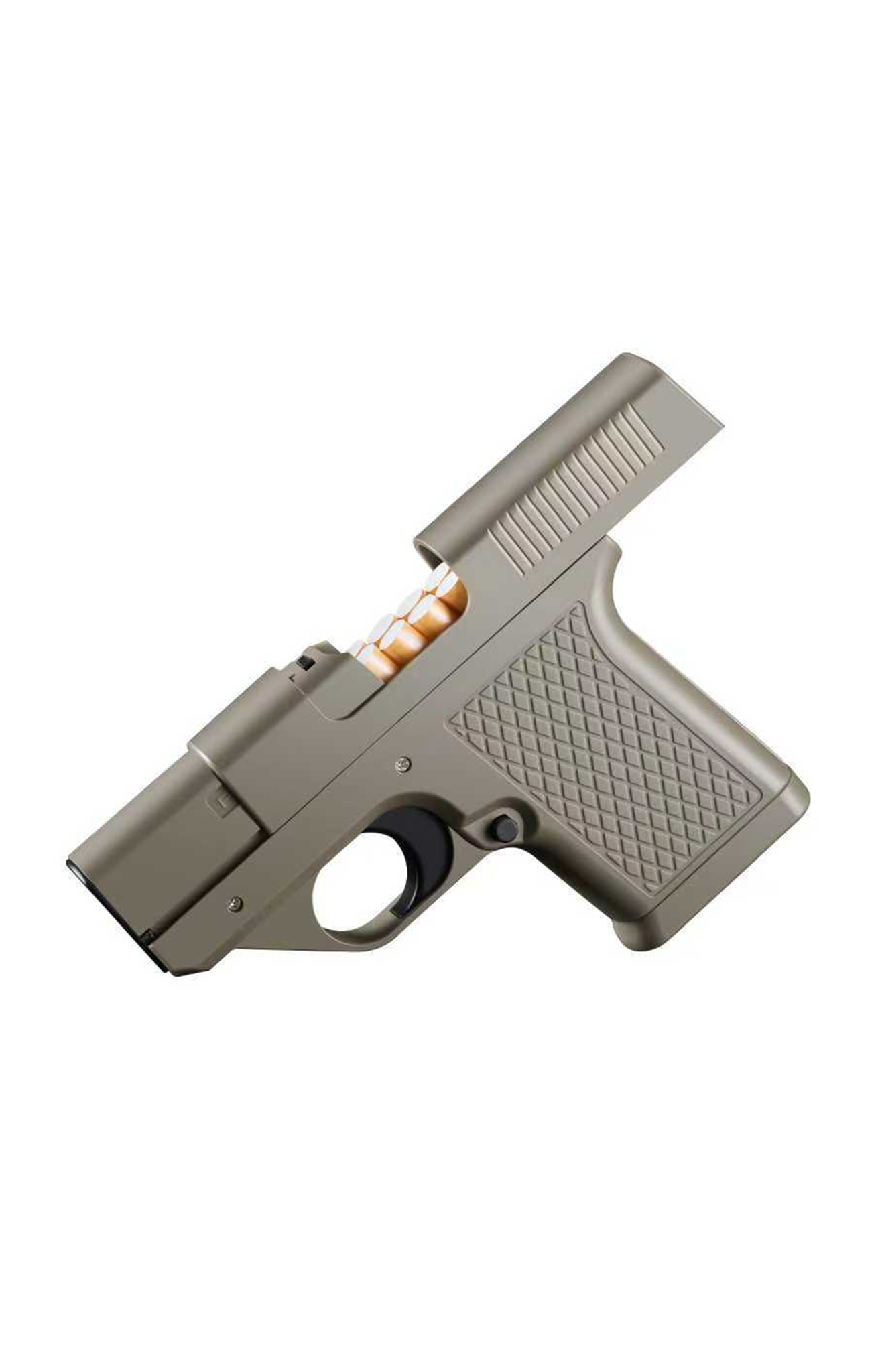 Premium YH096 Novelty Handgun Torch Lighter & Cigarette Case | Wholesale Exclusive