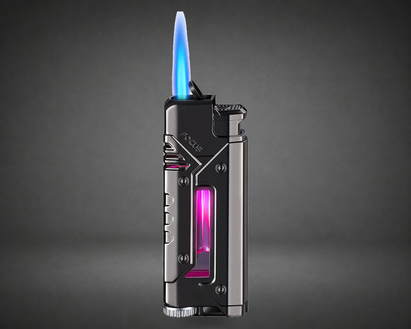 F153 Metal Lighter with Viewing Window