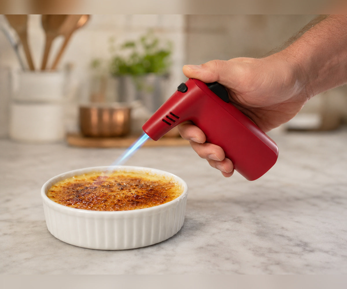 FOCUS SG005 Red compact everyday torch lighter