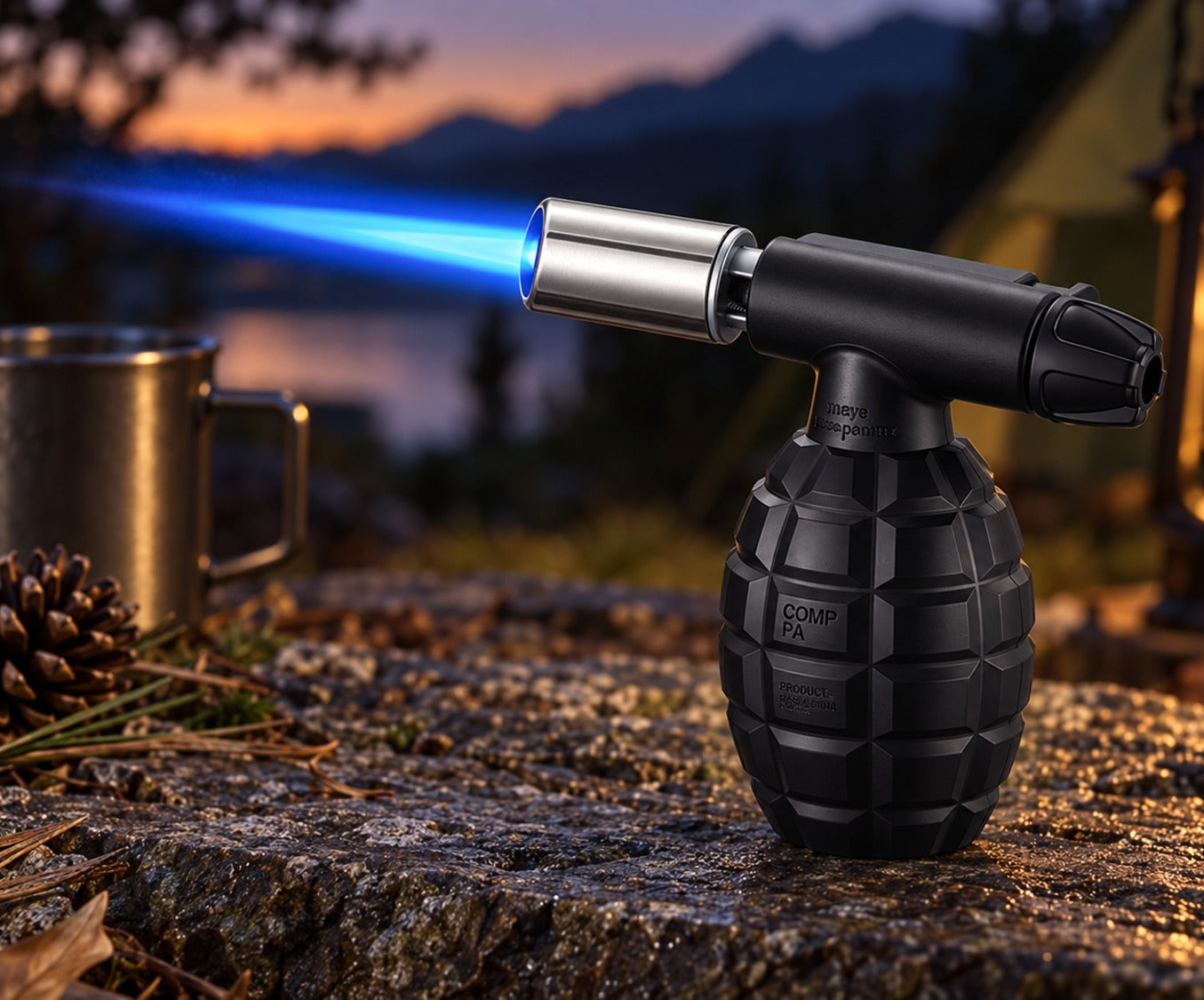 FOCUS SG039 Black pocket grenade torch