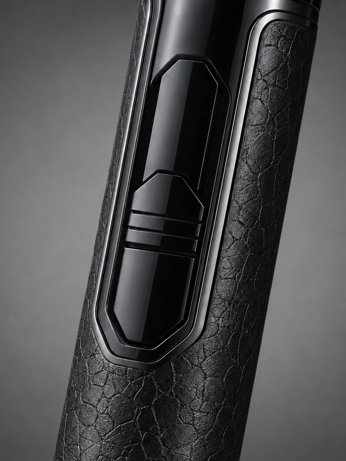 Close view of the SG017 sliding control and textured black grip
